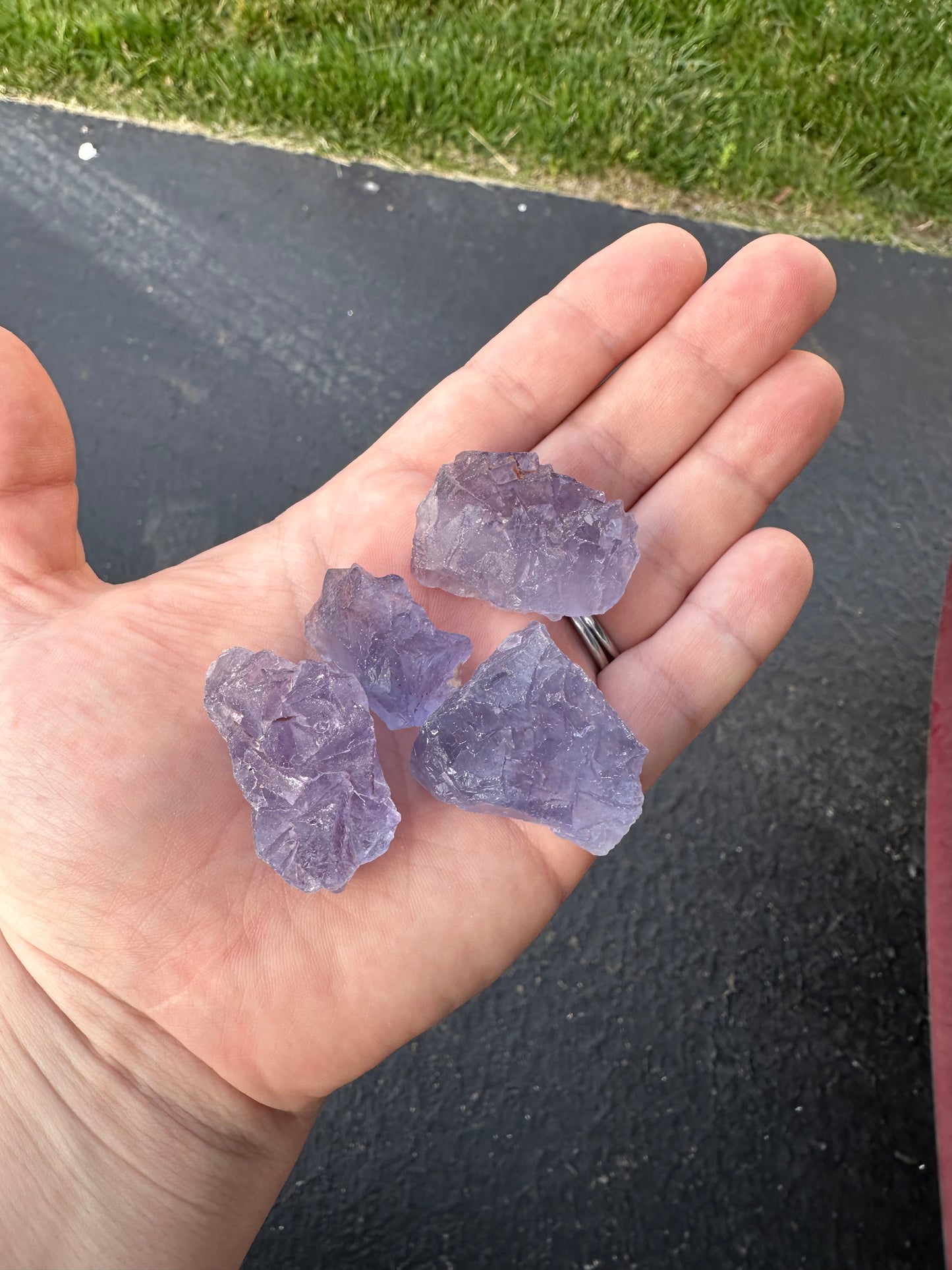 BLUE/PURPLE FLUORITE CLUSTERS!
