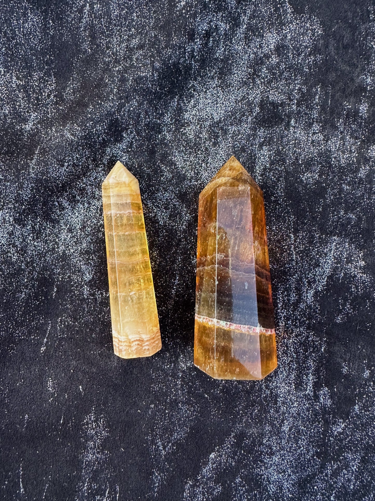 YELLOW FLUORITE TOWERS!
