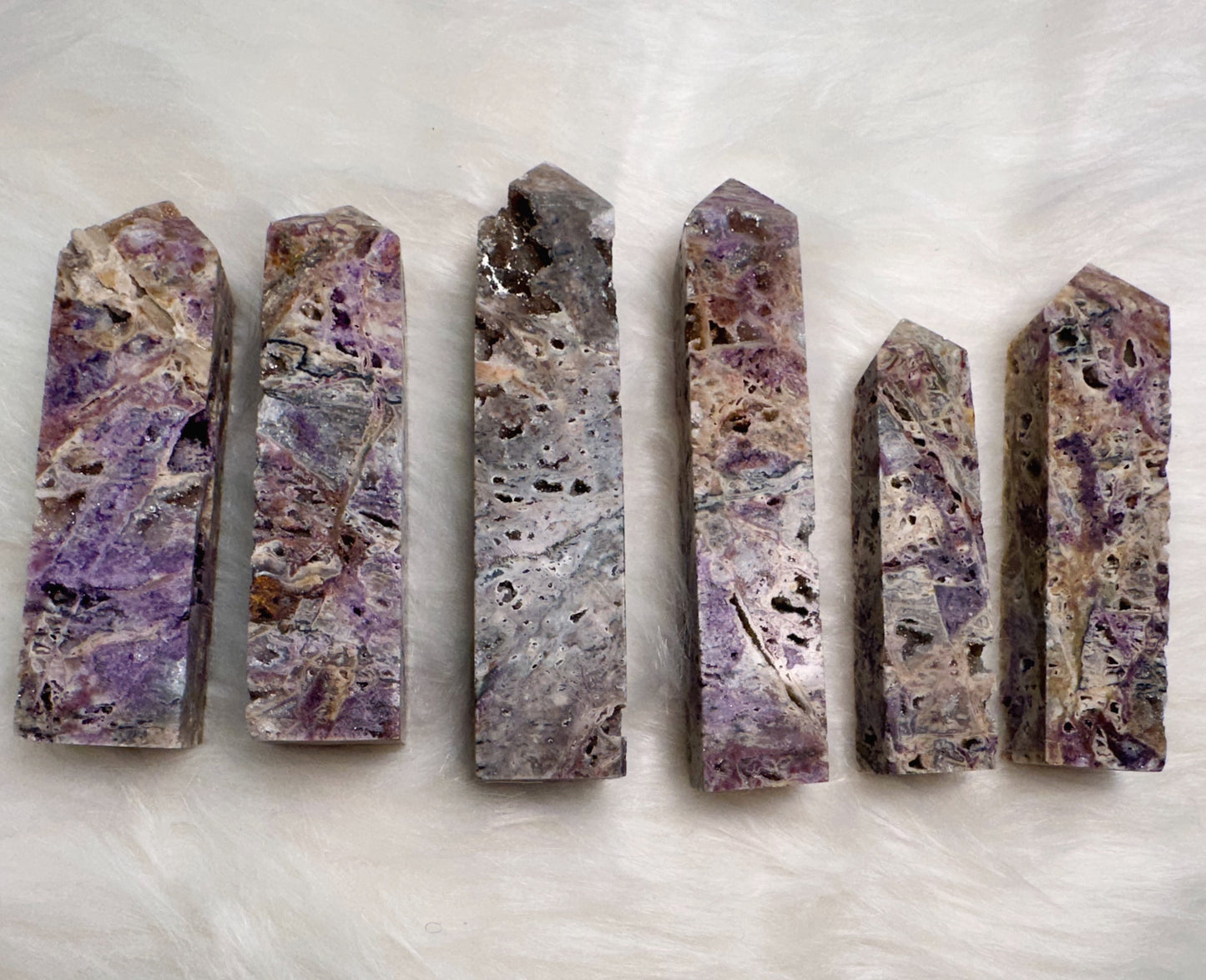DRUZY SPHALERITE TOWERS!