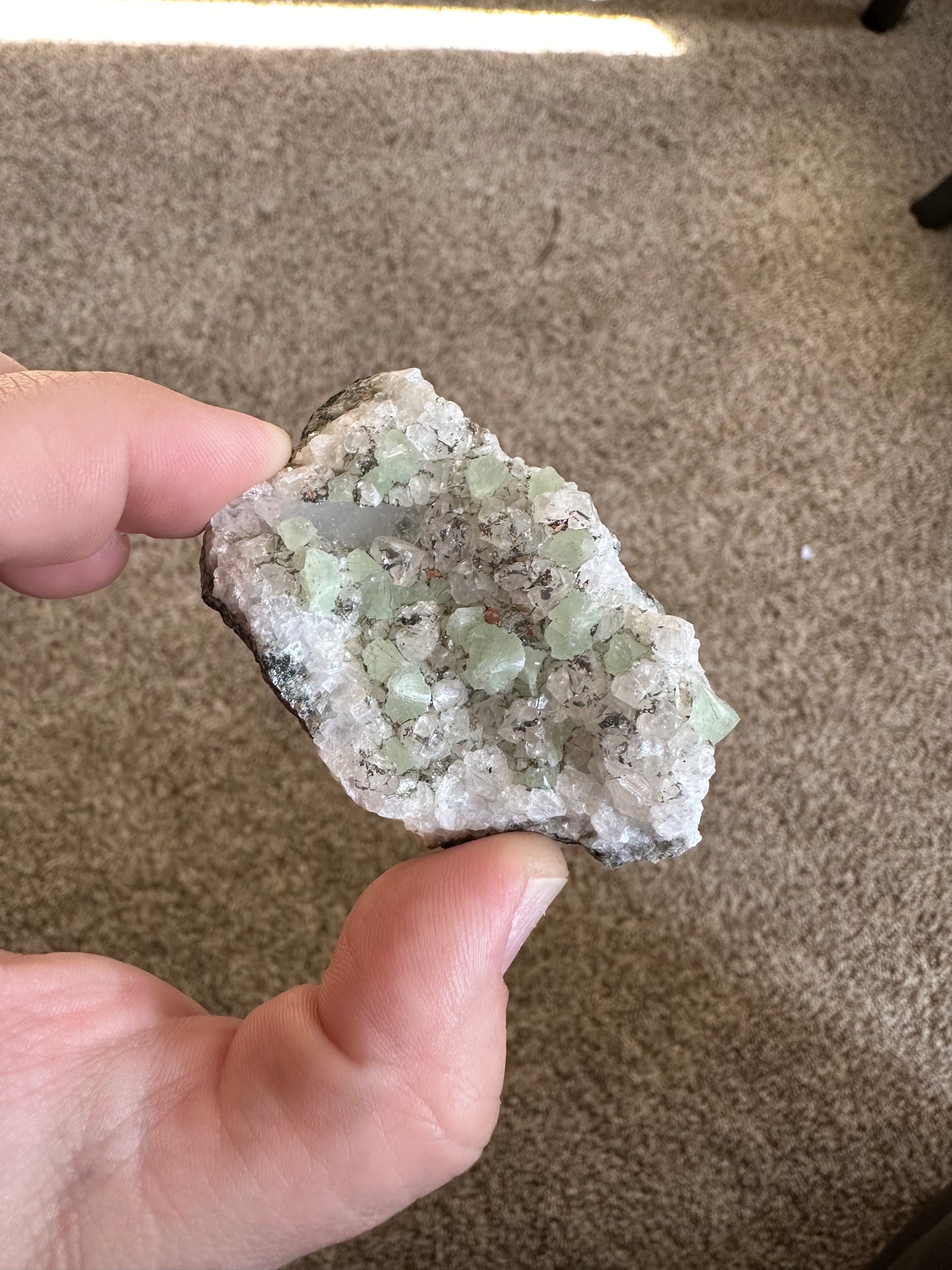 RAW PREHNITE SPECIMENS!