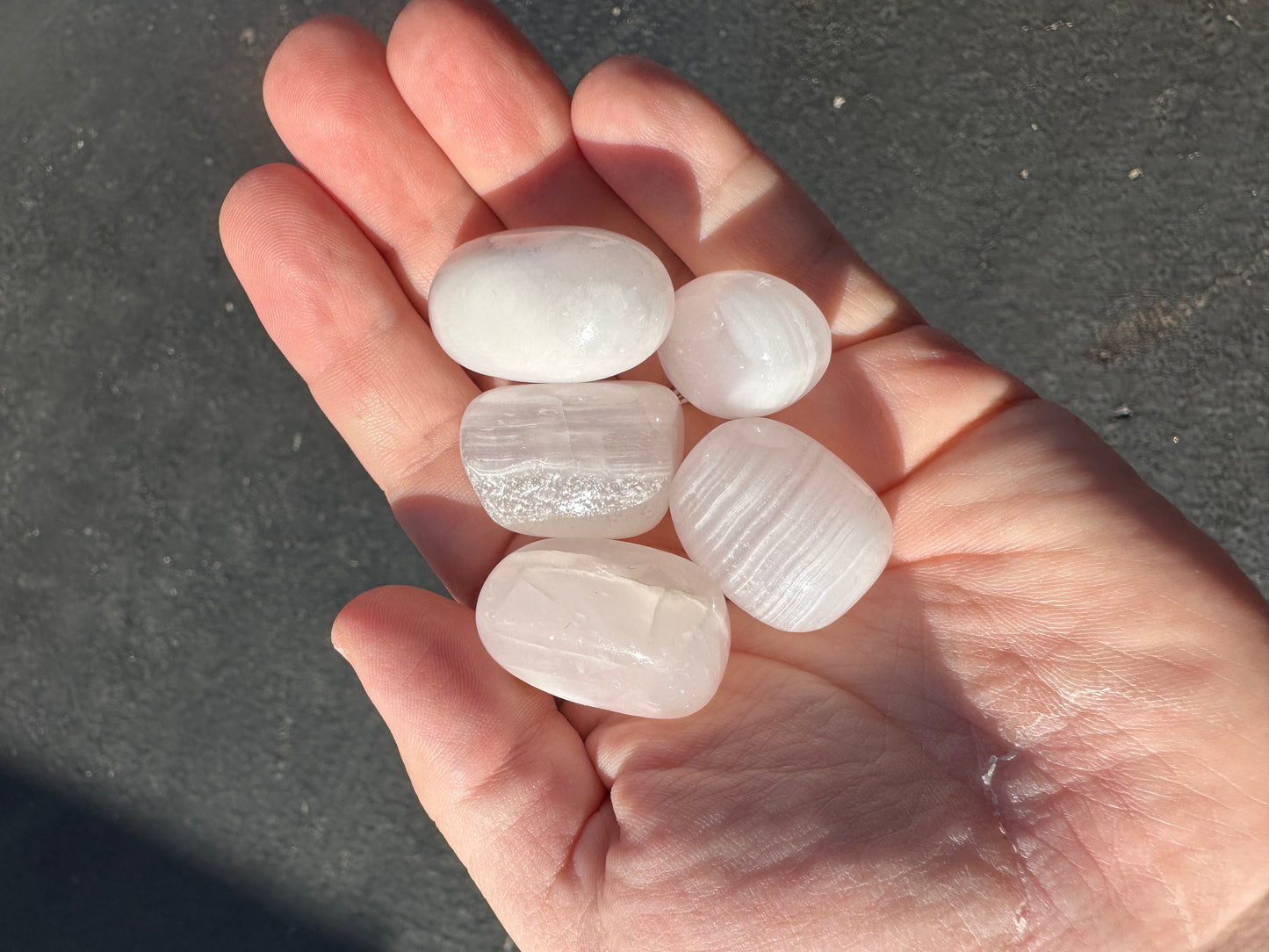 PINK MANGANO CALCITE TUMBLES!