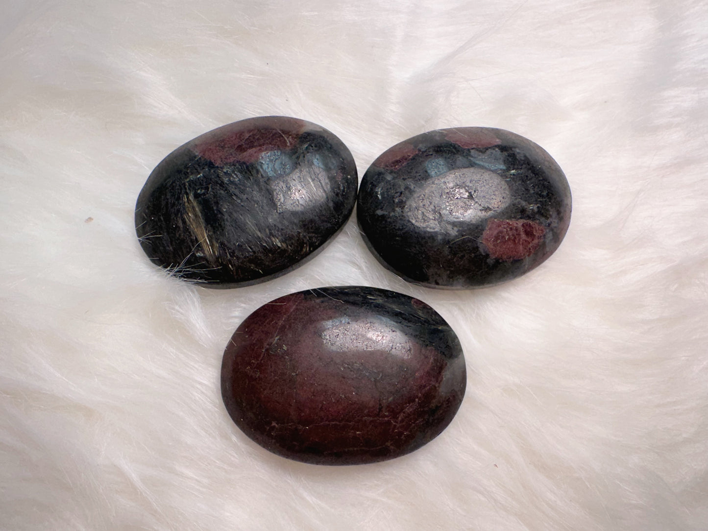 GARNET PALMSTONES!
