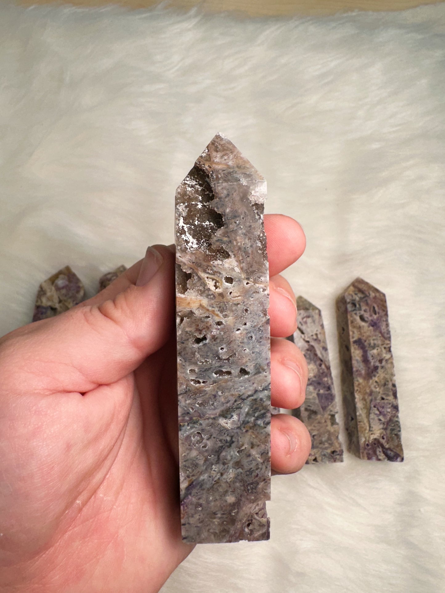 DRUZY SPHALERITE TOWERS!