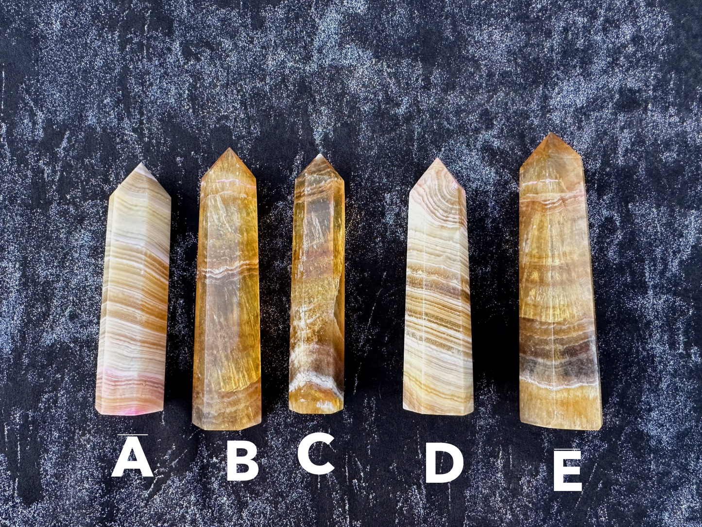 YELLOW FLUORITE TOWERS!