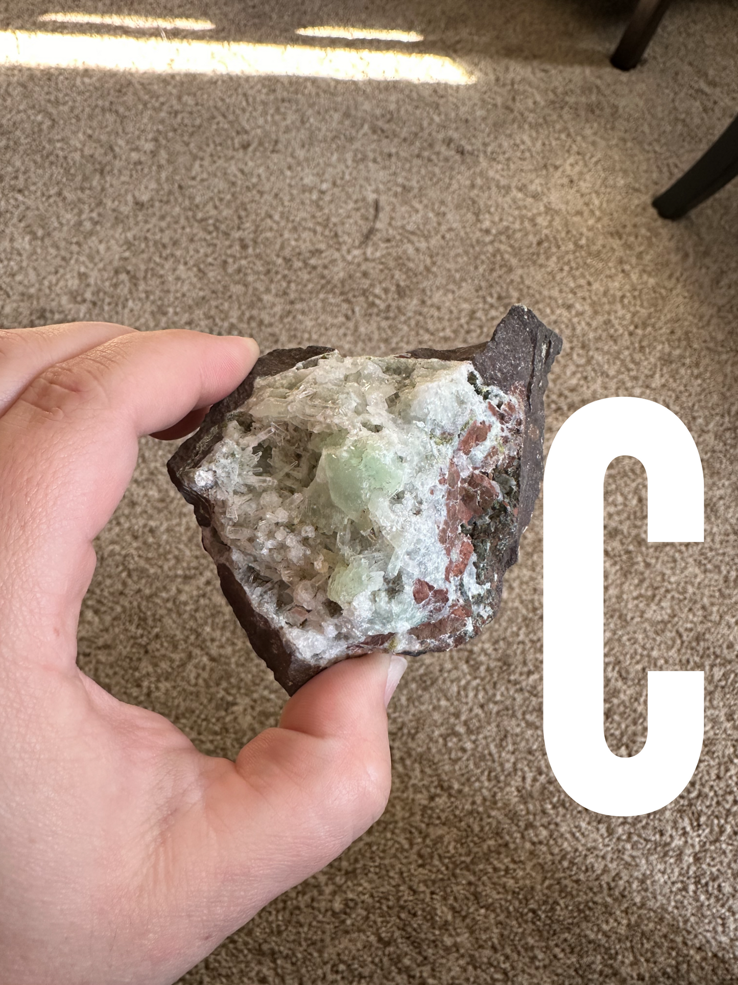 RAW PREHNITE SPECIMENS!