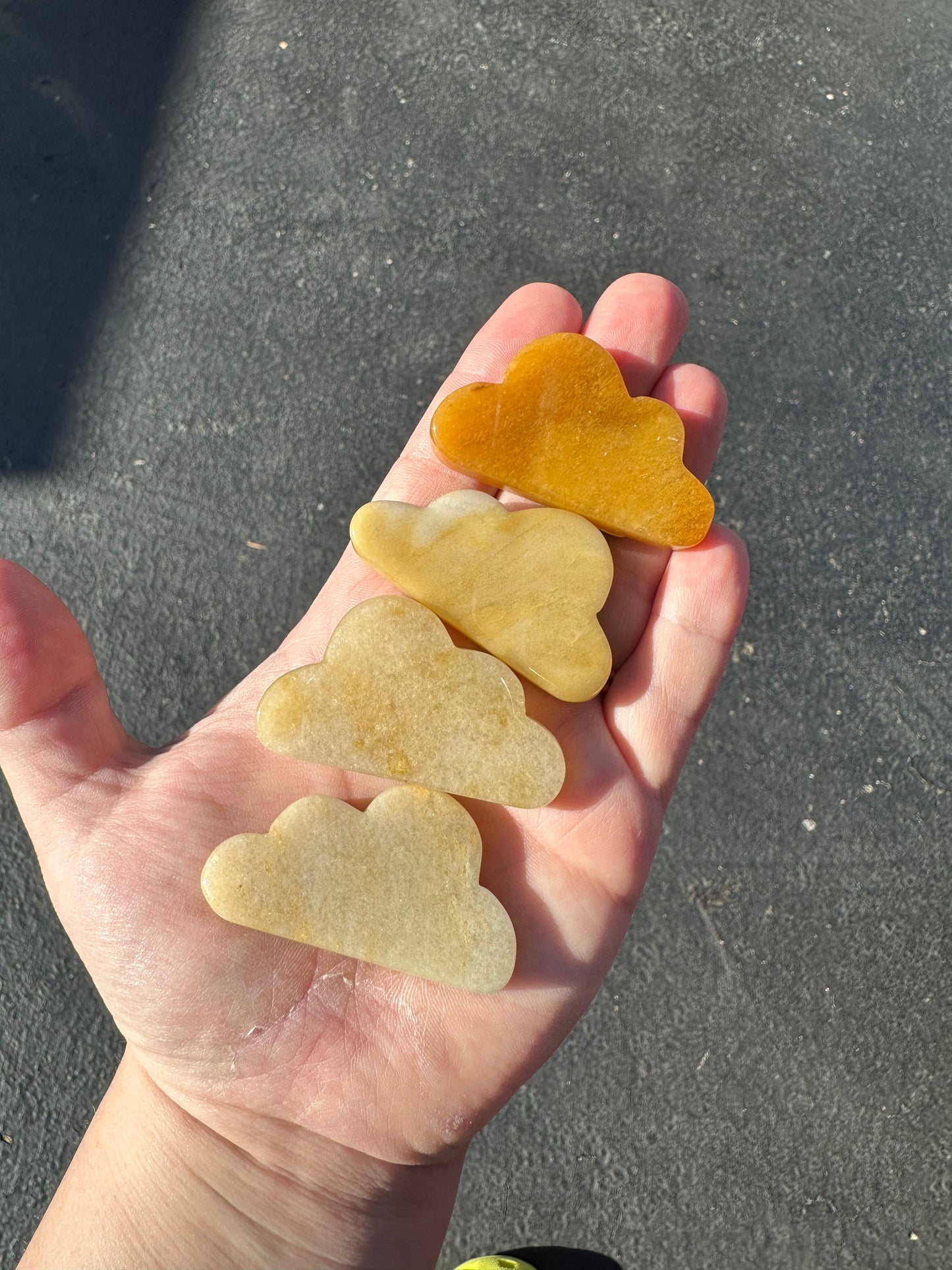 YELLOW AVENTURINE CLOUDS!