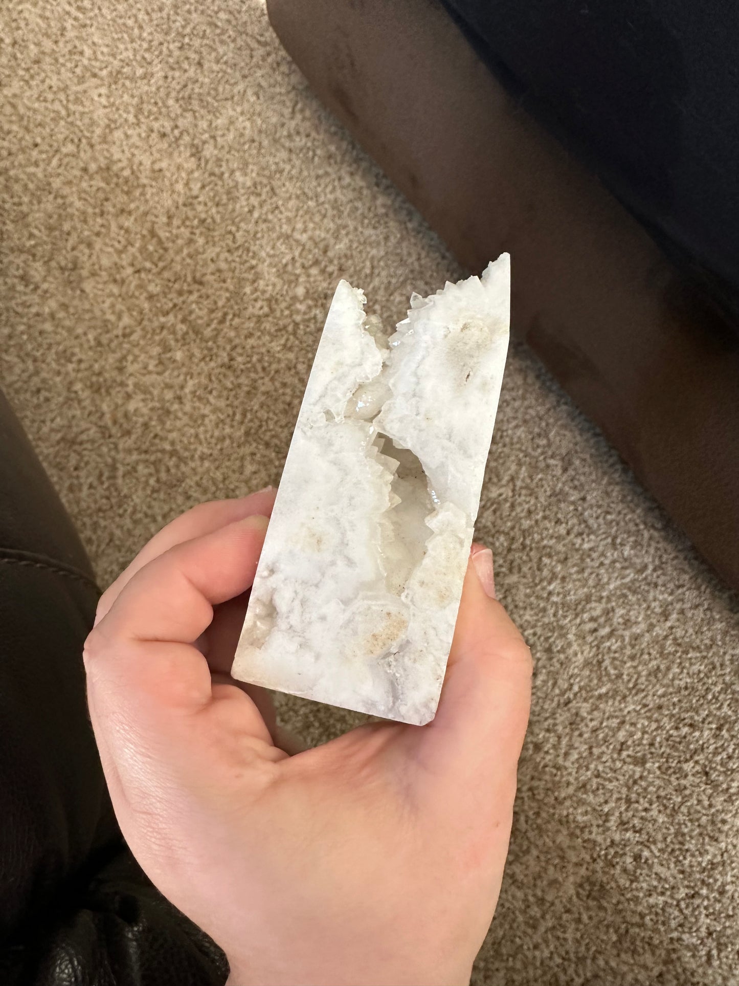 DRUZY WHITE AGATE TOWER!