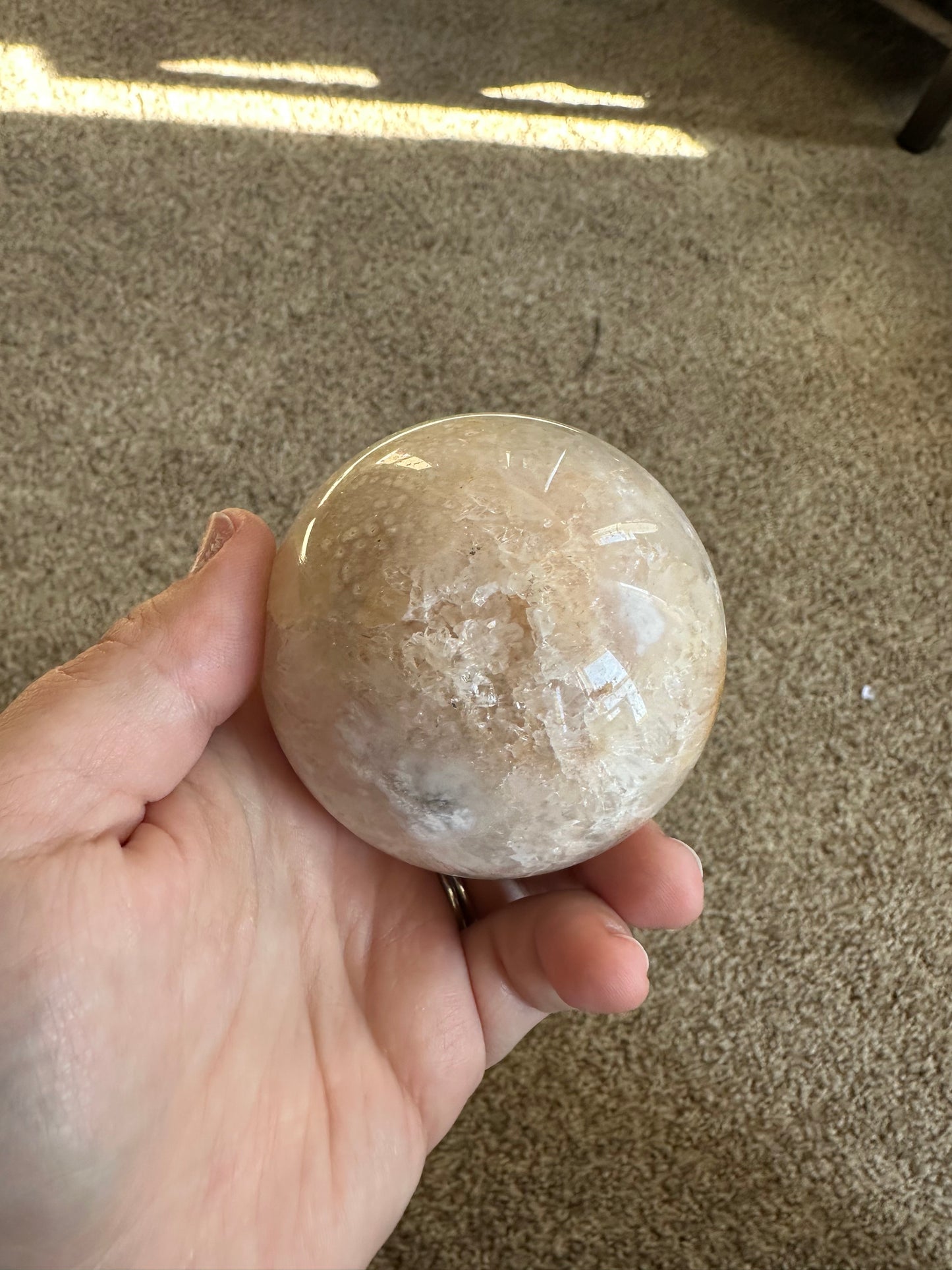 PINK AMETHYST SPHERE!