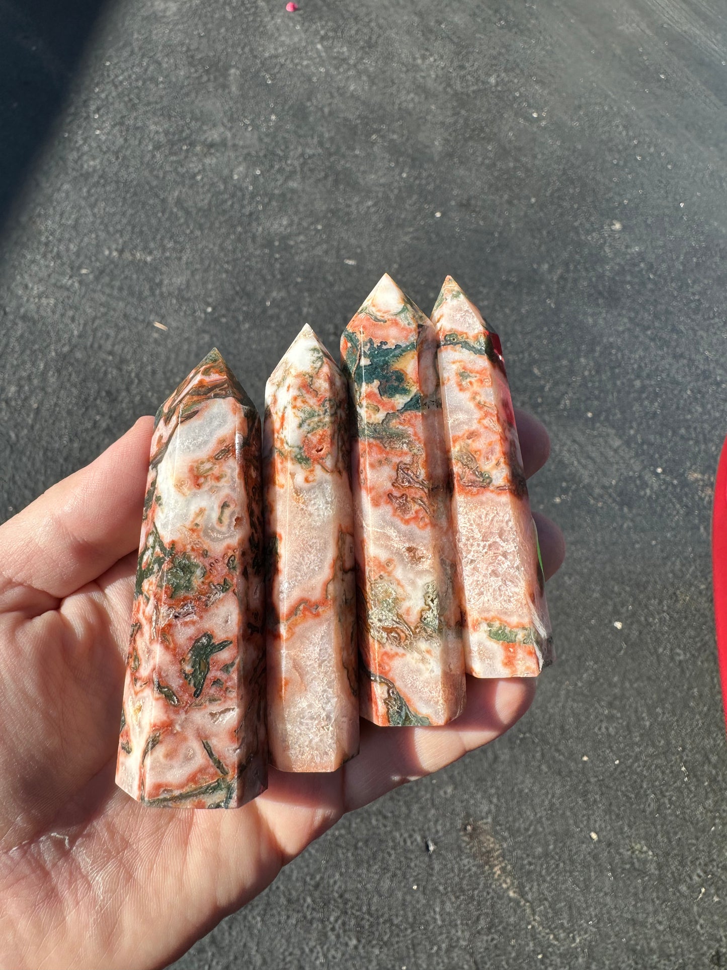 MOSS AGATE / CARNELIAN TOWERS!