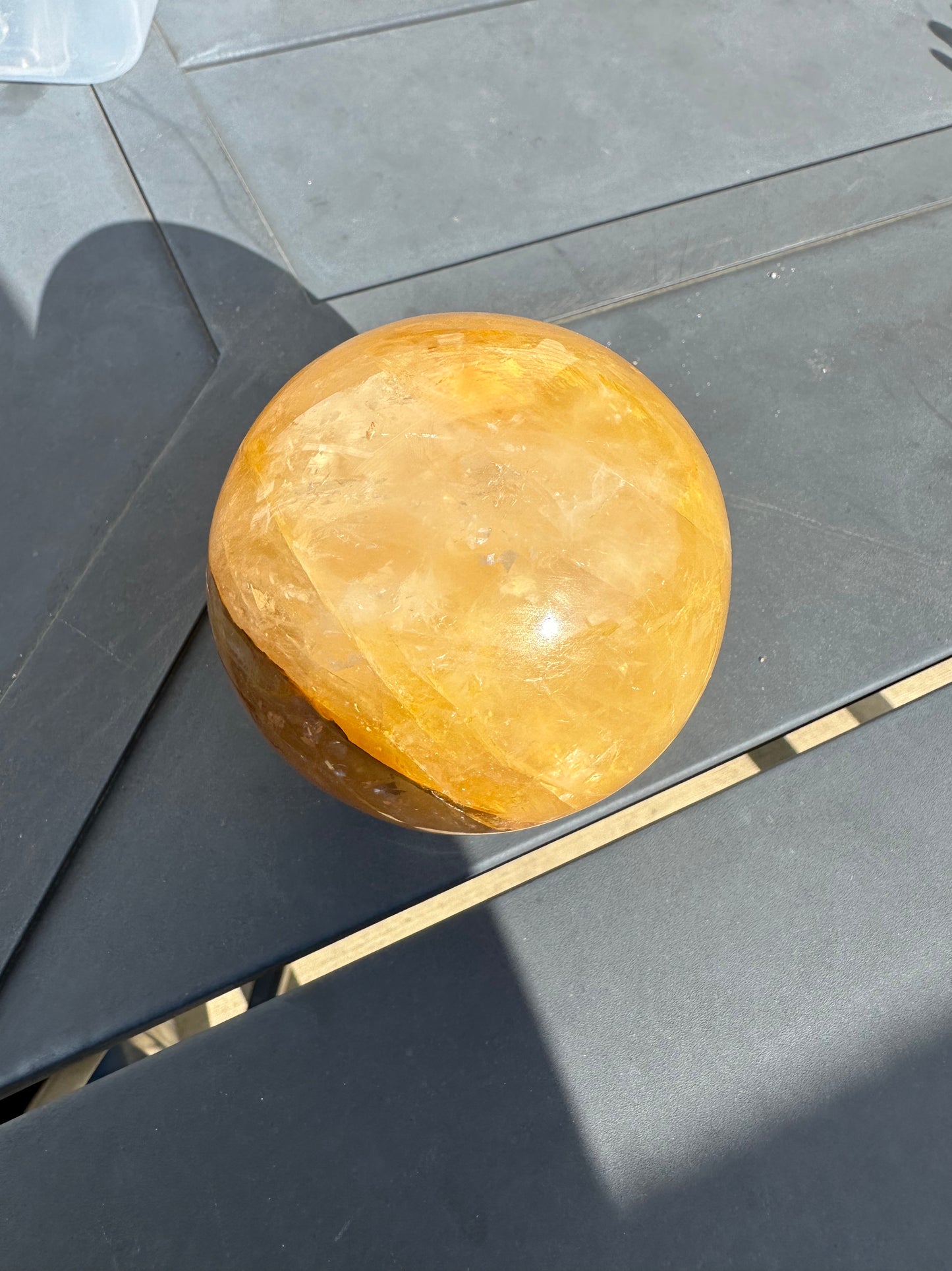 GOLDEN HEALER QUARTZ SPHERE!