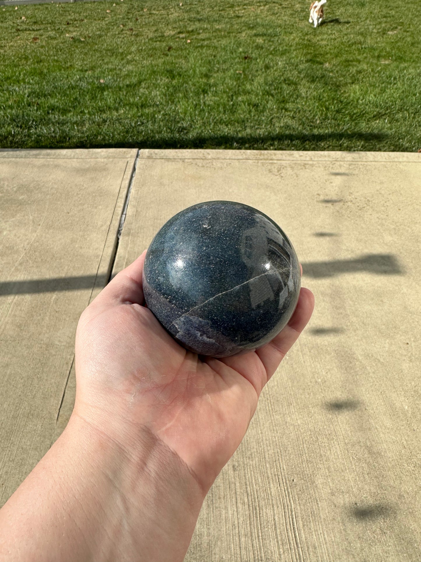 DUMORTIETITE SPHERE!