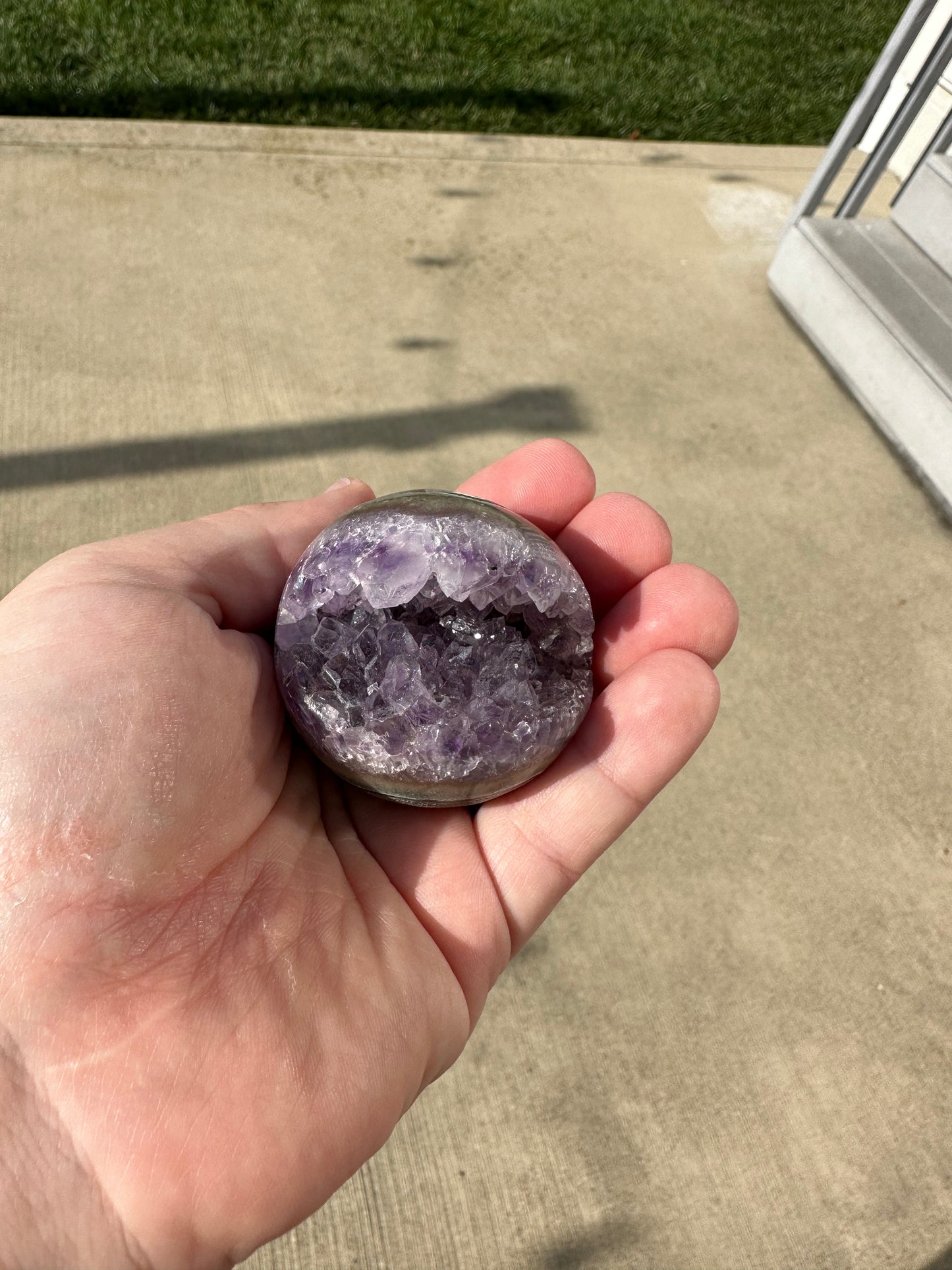 AMETHYST GEODE SPHERES!