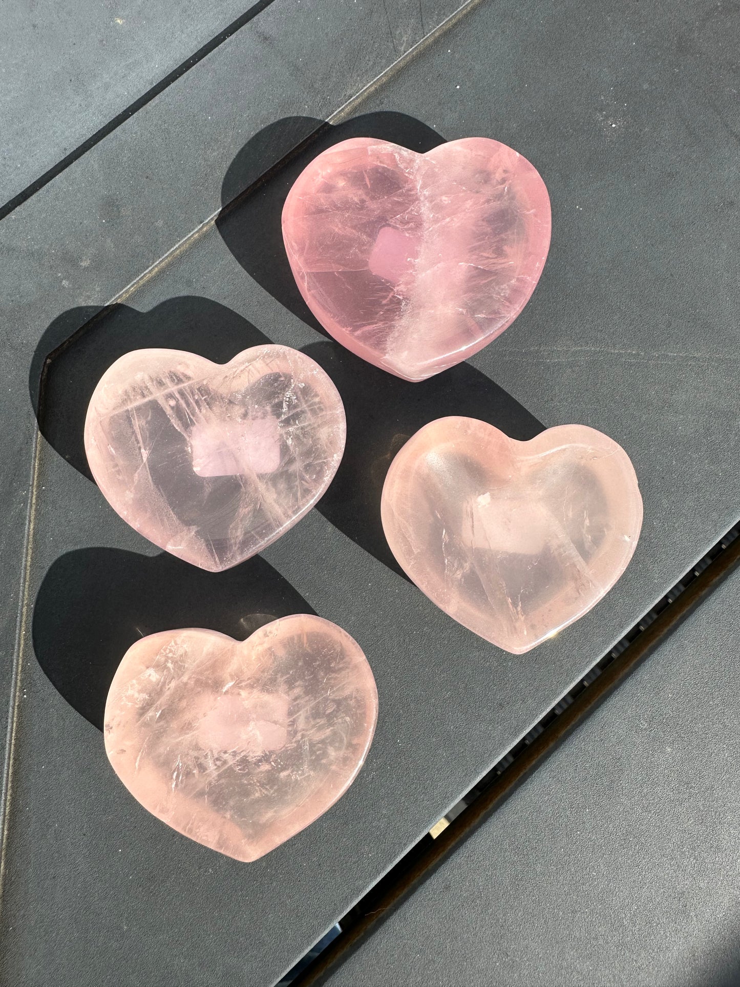 MINI ROSE QUARTZ BOWLS!