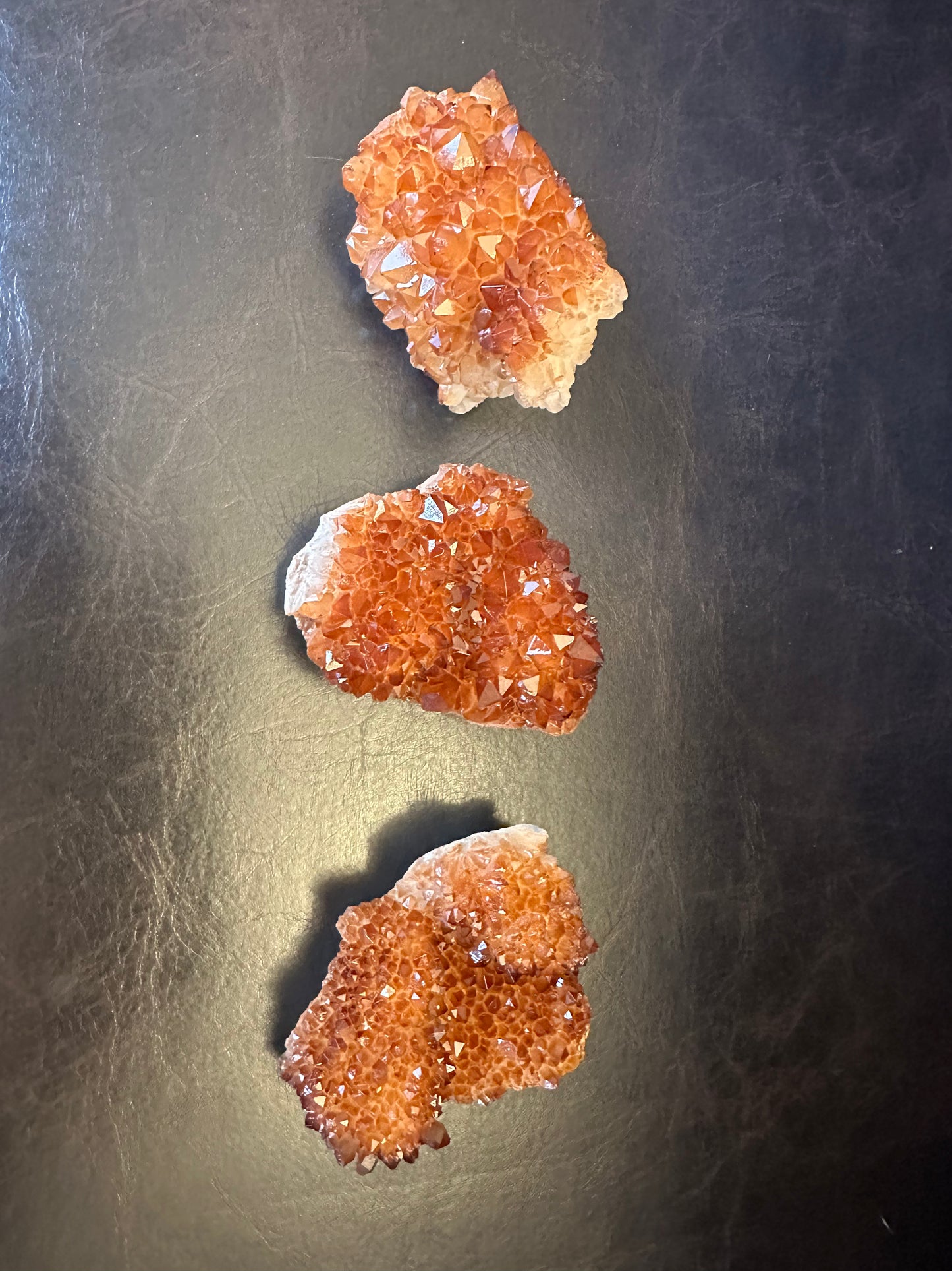 RAW CITRINE CLUSTERS!