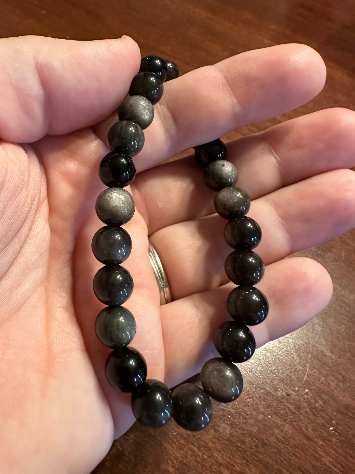 SILVER SHEEN OBSIDIAN!
