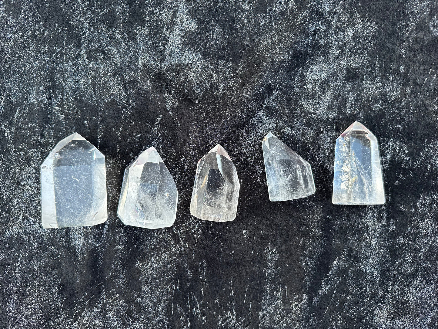 CLEAR QUARTZ TOWERS!