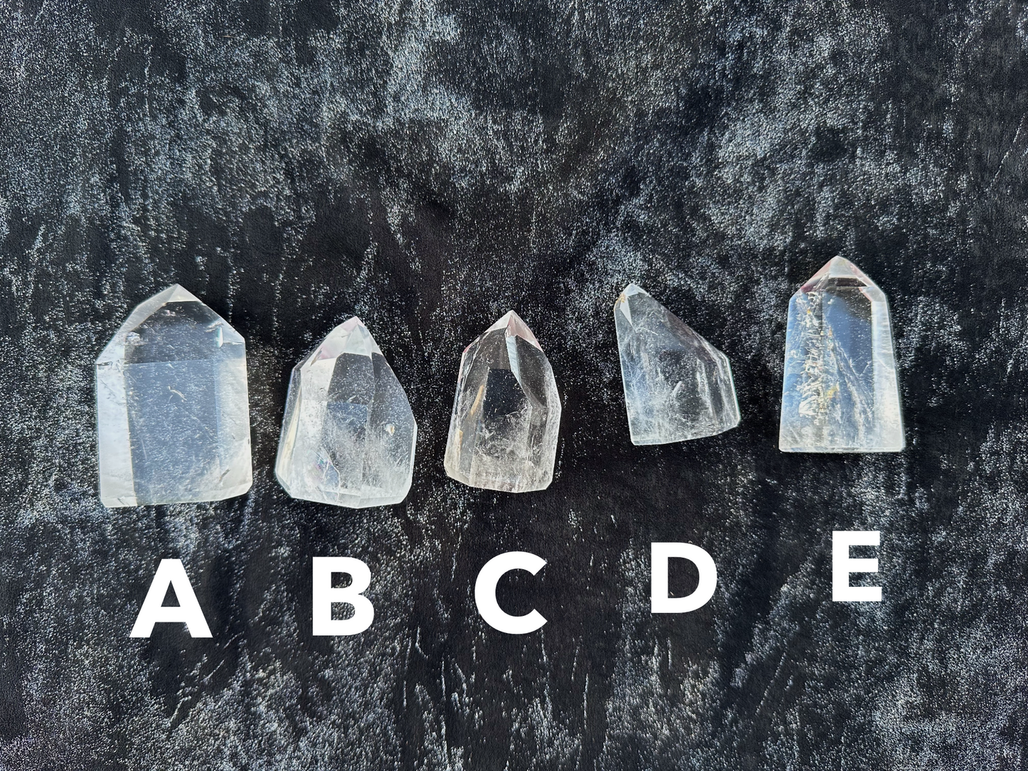 CLEAR QUARTZ TOWERS!