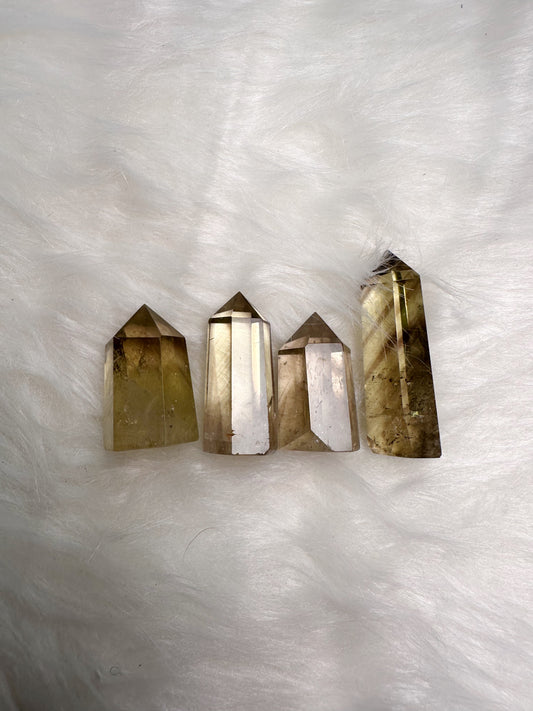 SMOKEY CITRINE TOWERS!