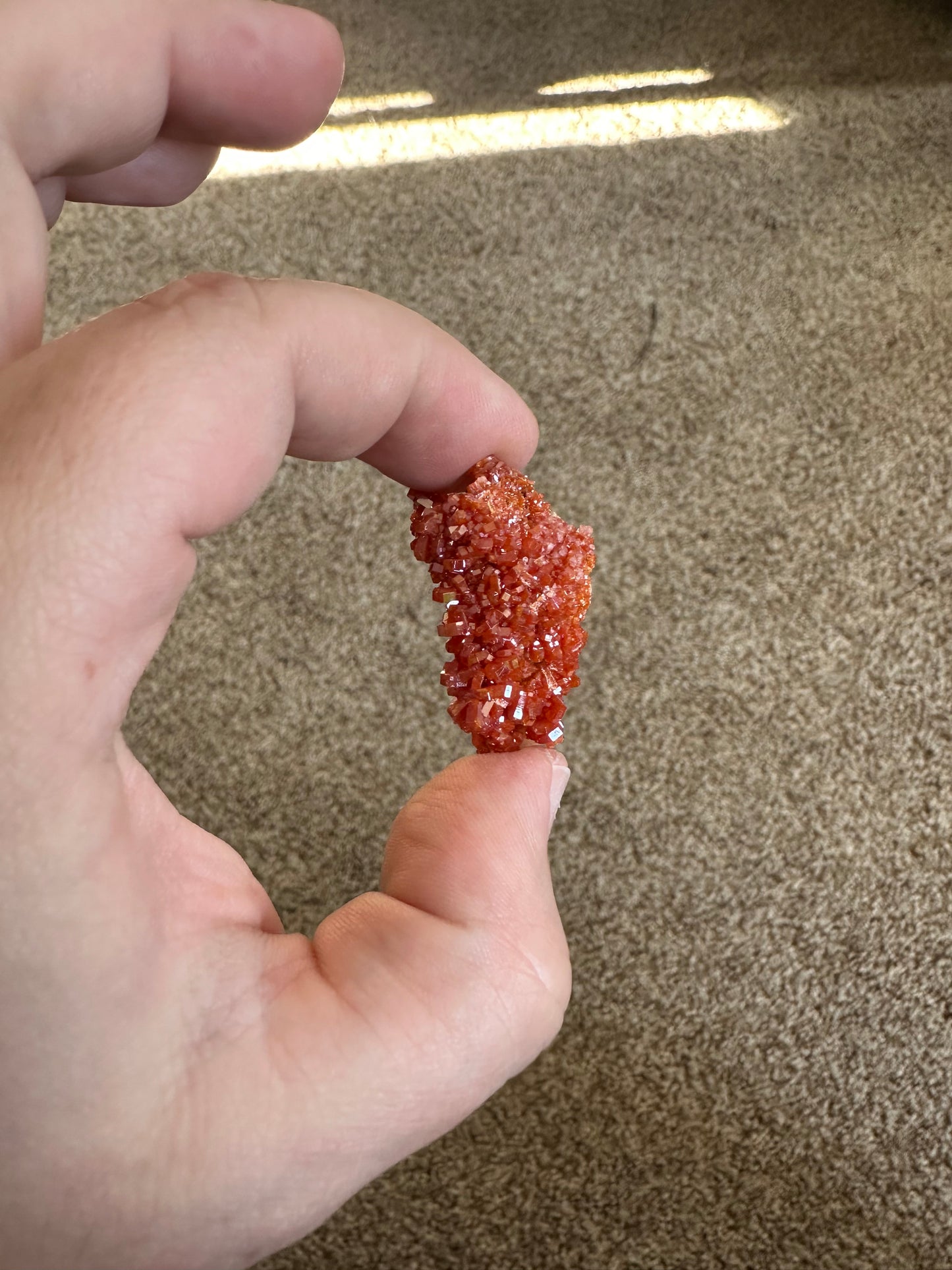 RAW VANADANITE CLUSTERS!