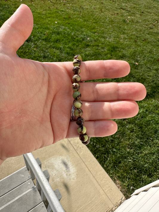 BRONZITE PERIDOT BRACELETS!