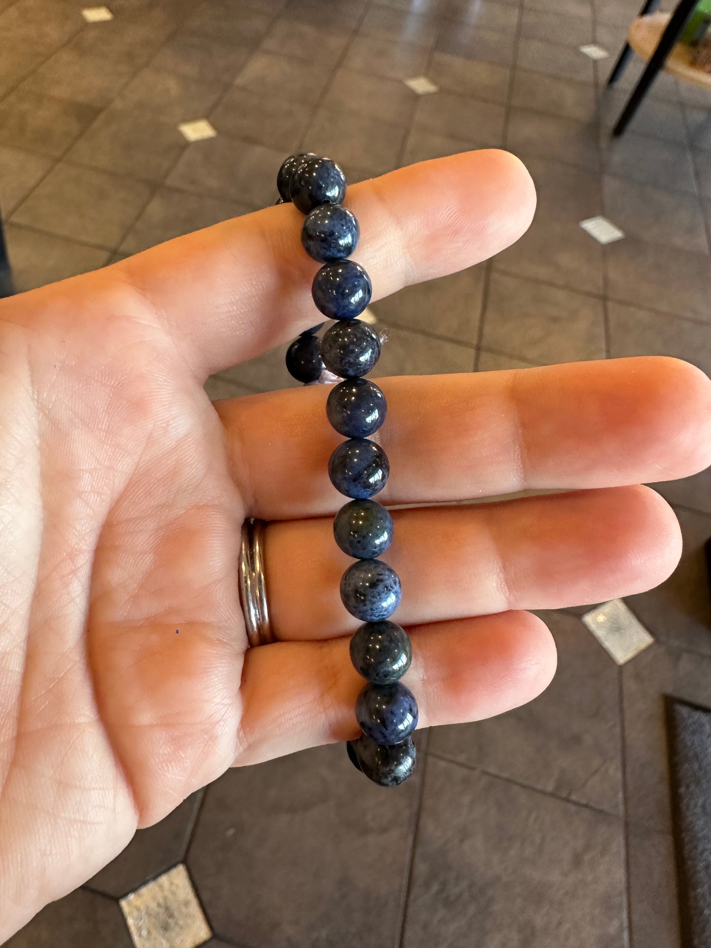 DUMORTIERITE BRACELETS!