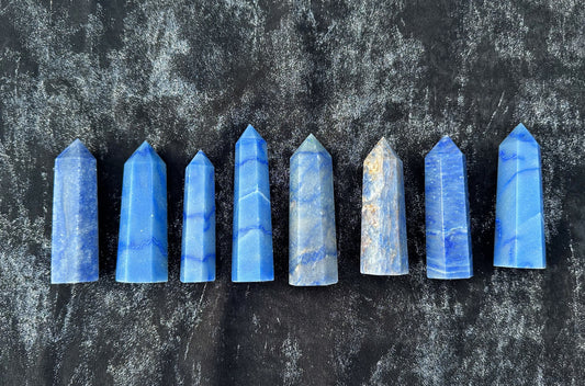 BLUE AVENTURINE TOWERS!